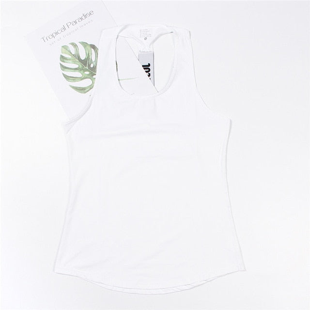 Women sports vest sleeveless tank tops