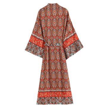 Bohemian Style Cotton Cardigan Kimono