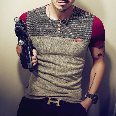 Men's casual short sleeve t shirt