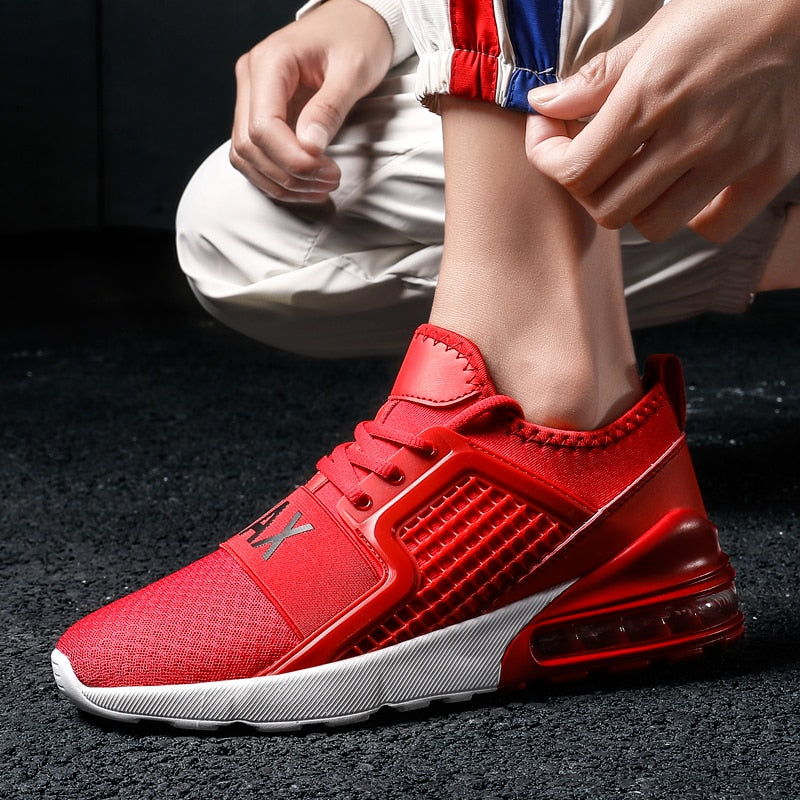 Men's breathable air cushion jogging shoes