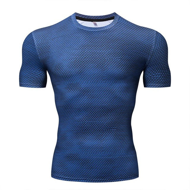 Men soccer training sport  t shirt
