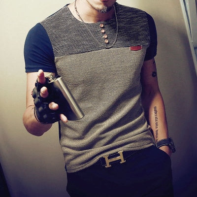 Men's casual short sleeve t shirt