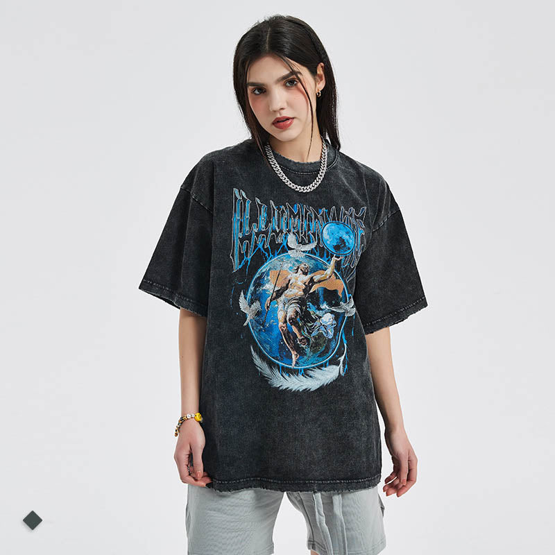 Unisex casual t shirt