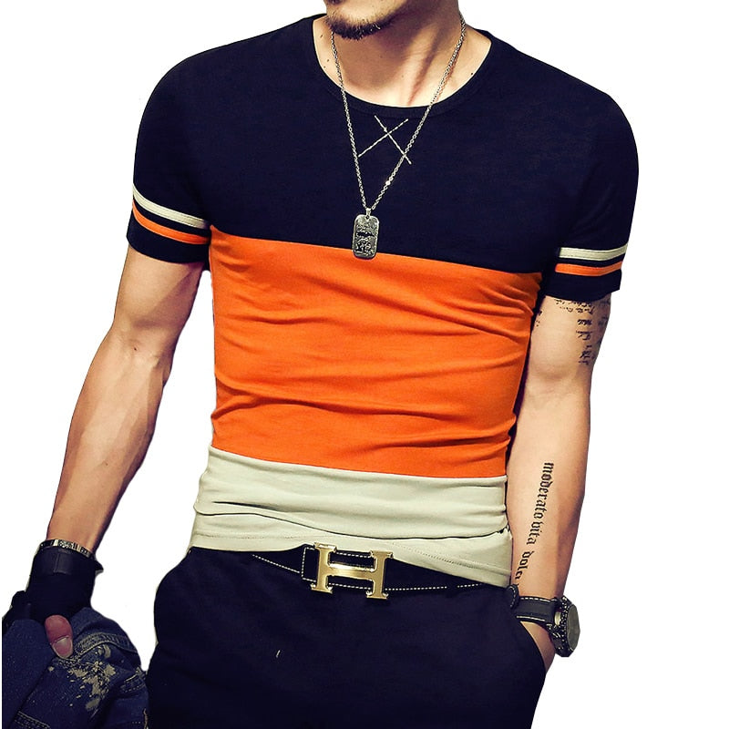 Men's casual short sleeve t shirt