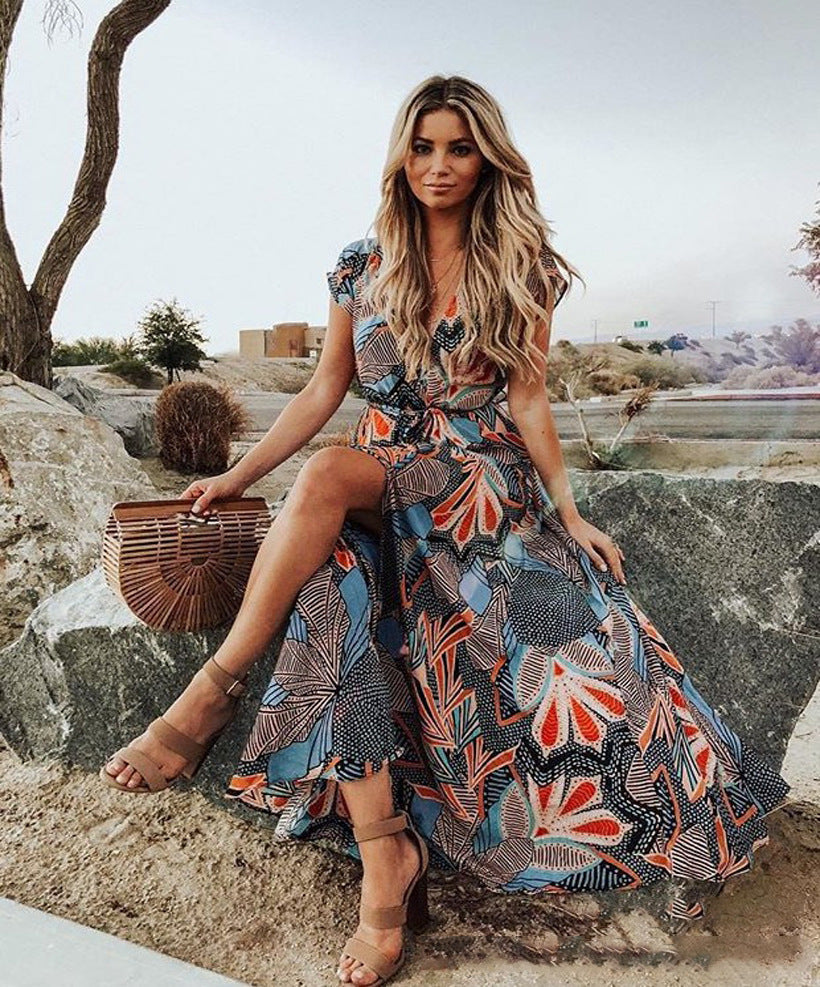 Bohemian Style  Casual Dress for Women