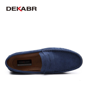 High quality leather flat shoe for men