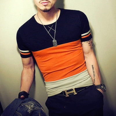 Men's casual short sleeve t shirt