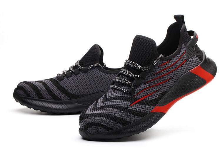 Unisex steel toe safety shoes