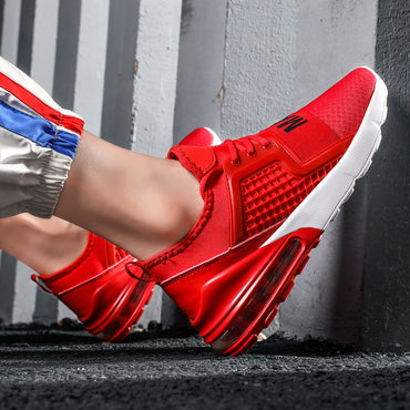 Men's breathable air cushion jogging shoes