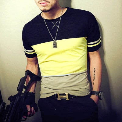 Men's casual short sleeve t shirt