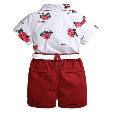 Boys short and shirt set
