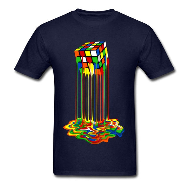 Rubik's cube printed T-Shirts