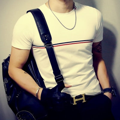 Men's casual short sleeve t shirt