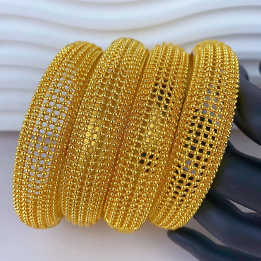 Luxury Gold Color Indian Design Bangles