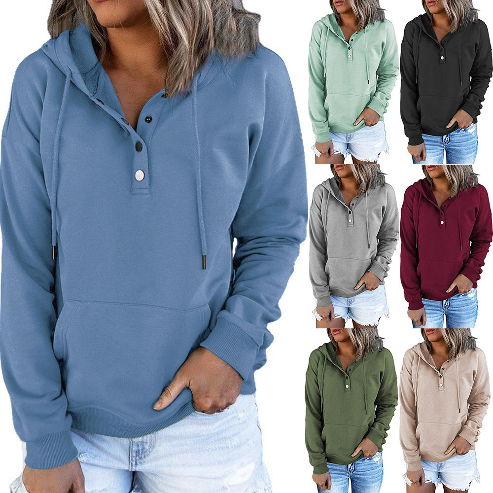 Women's autumn and winter new long sleeve hoodie