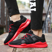 Men lace up sneakers