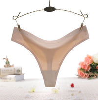 Women Silk Seamless  Thong Panty