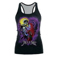 Halloween design tank tops for women