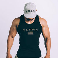 Vest bodybuilding clothing and fitness tank tops for men