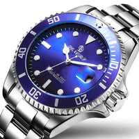 Stainless Steel Waterproof Business & Sport Mechanical Wristwatch