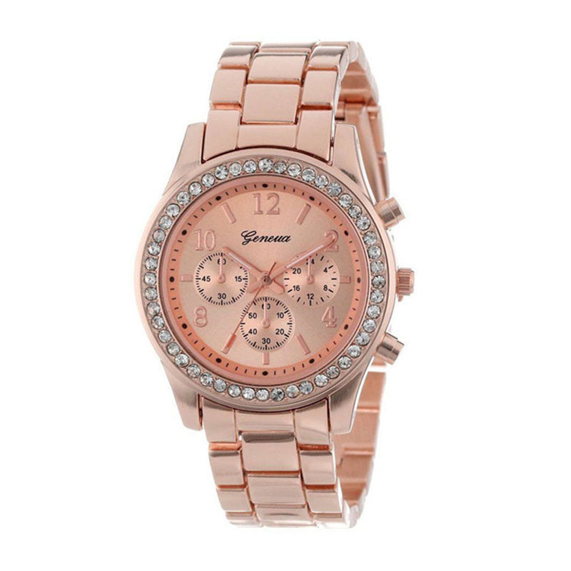 New Geneva classic luxury rhinestone ladies watch