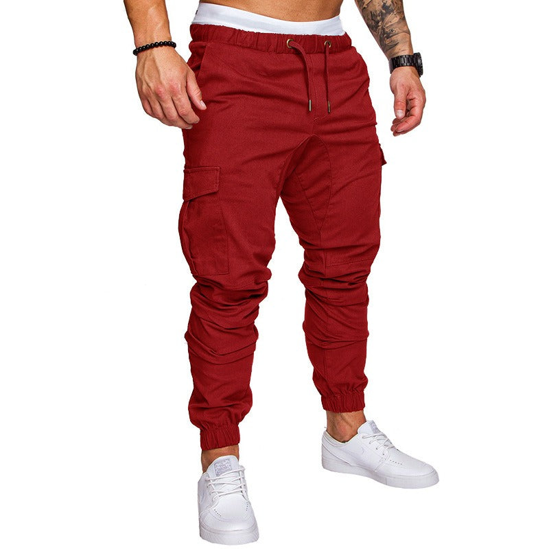 Multi pocket casula pants for men