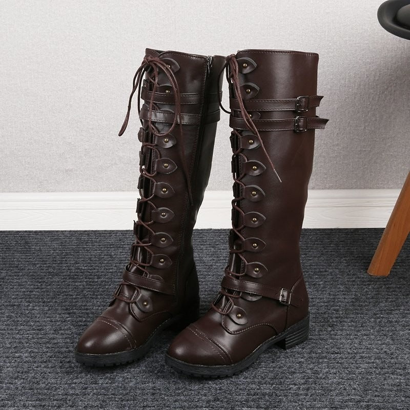 New oversized knight boots for women