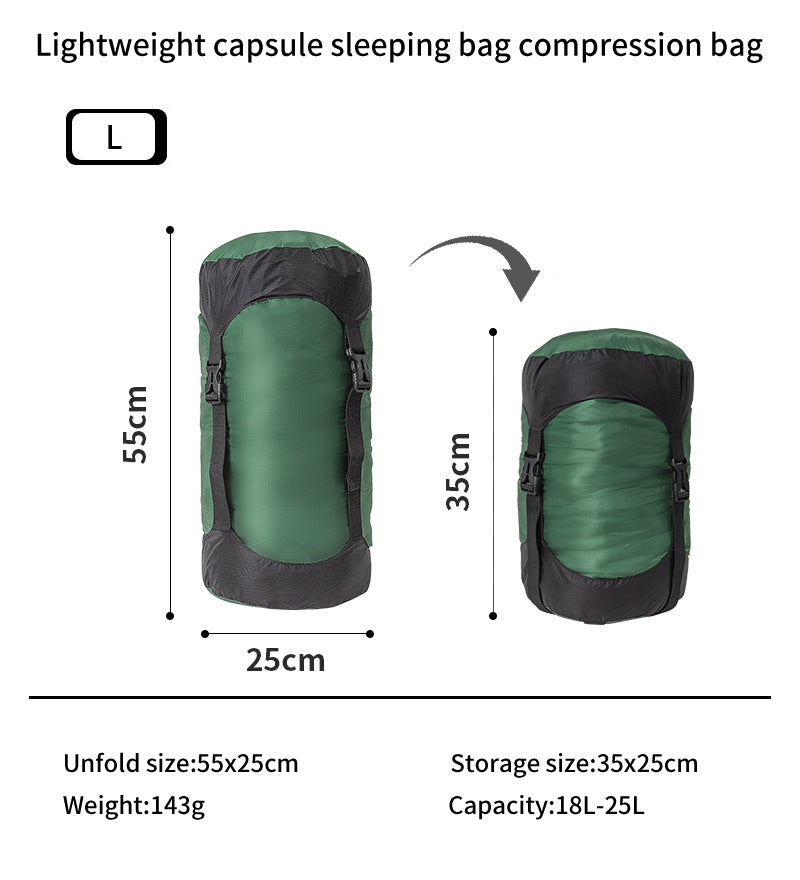 Camping Storage Lightweight Capsule Compression Bag