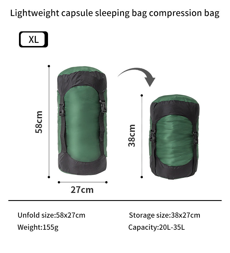 Camping Storage Lightweight Capsule Compression Bag