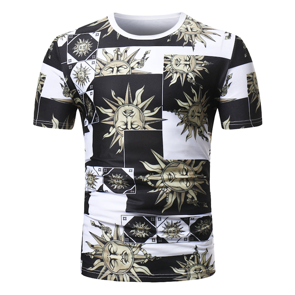 Greek sun God printed T shirts