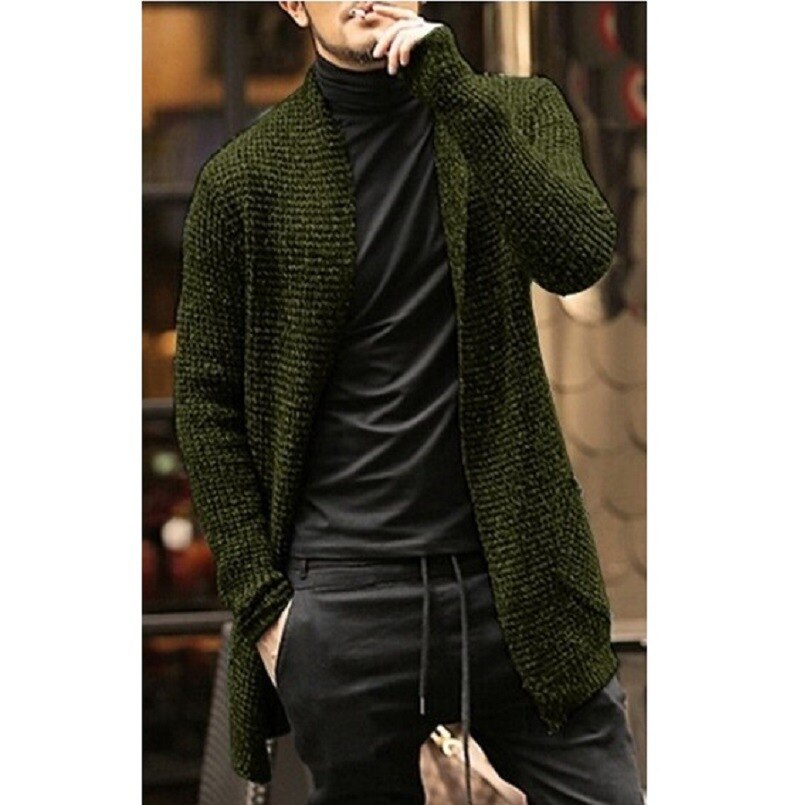 Long Casual Sweater For Men