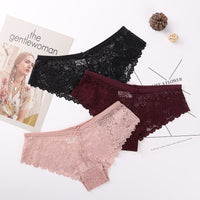 3 Pcs Breathable panties for woman