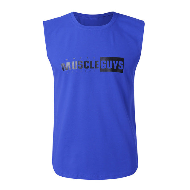 Sleeveless Men Bodybuilding Tank Tops