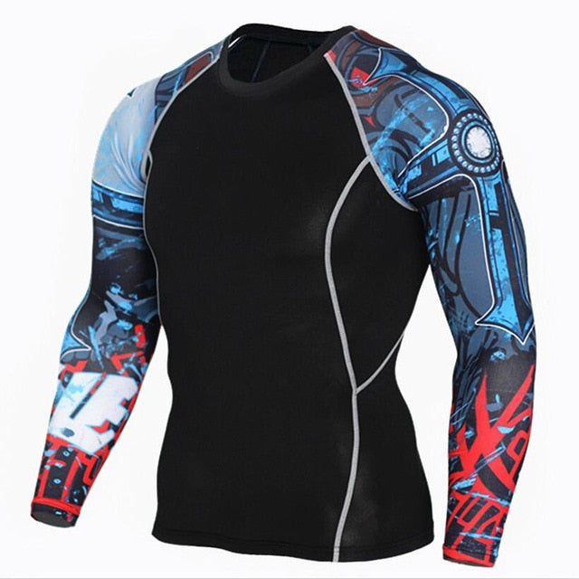 Long sleeve body fit t shirt