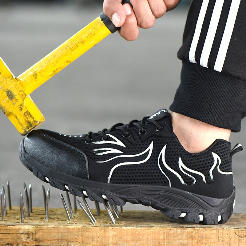 Anti-smashing work shoes for men