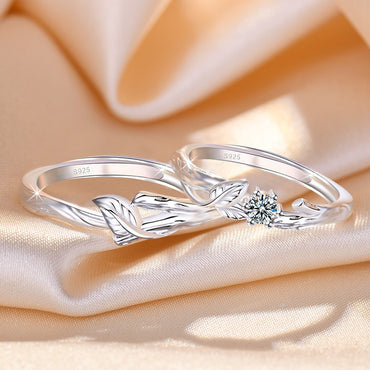 New couple rings Valentine's day gift