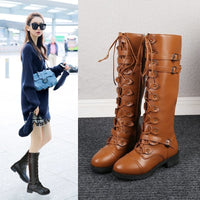 New oversized knight boots for women