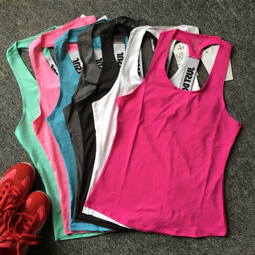 Women sports vest sleeveless tank tops