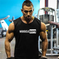 Sleeveless Men Bodybuilding Tank Tops