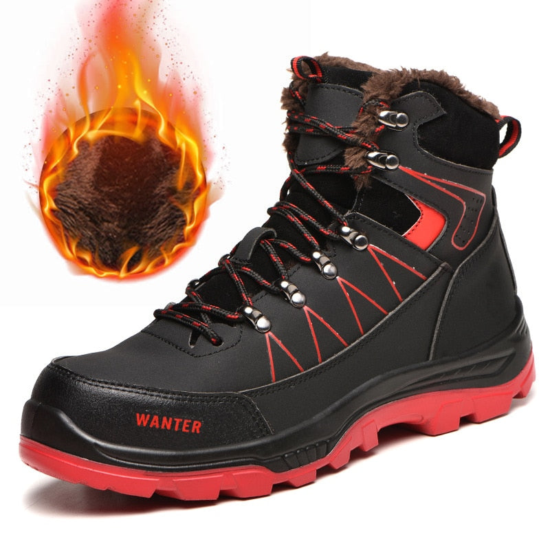 Steel toe safety shoes for men