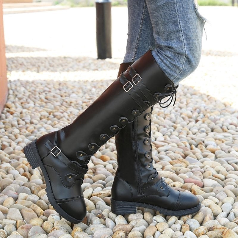 New oversized knight boots for women