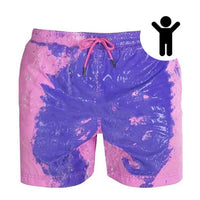 Color changing beach pants for men