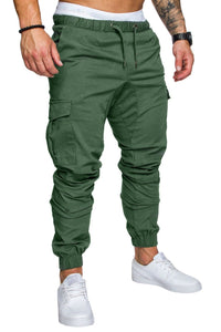 Multi pocket casula pants for men