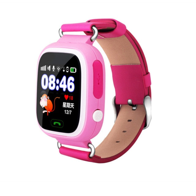 Q90 Smart Watch for  Kids with SOS Alarm Clock, GPS, WIFI & Bluetooth Anti-lost SIM Card For Children's Smart Watches Phone Gift