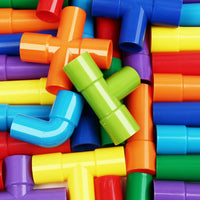 DIY Water Pipe Building Blocks Toys