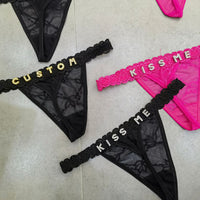 Women's sexy and playful lace underwear