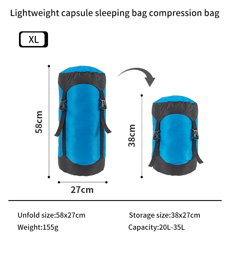 Camping Storage Lightweight Capsule Compression Bag