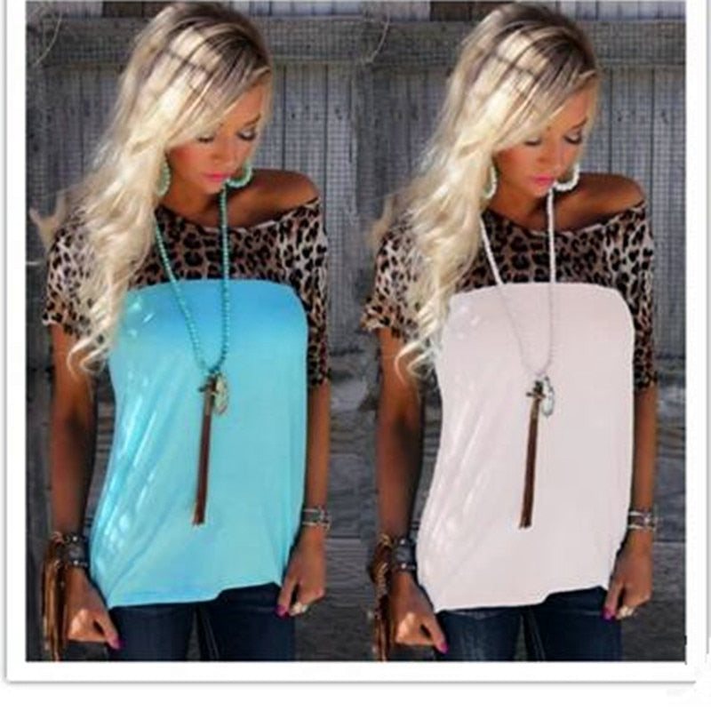 Short sleeve off shoulder t shirts