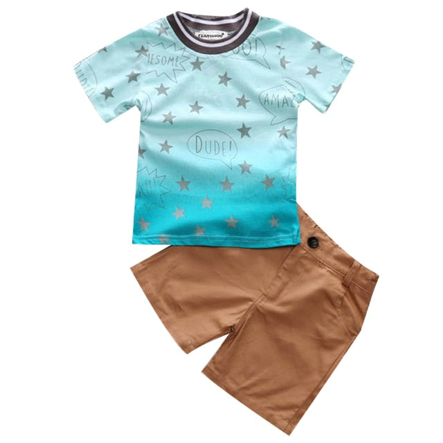 Boys short and shirt set