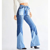 Women stretch vintage casual  slim jeans